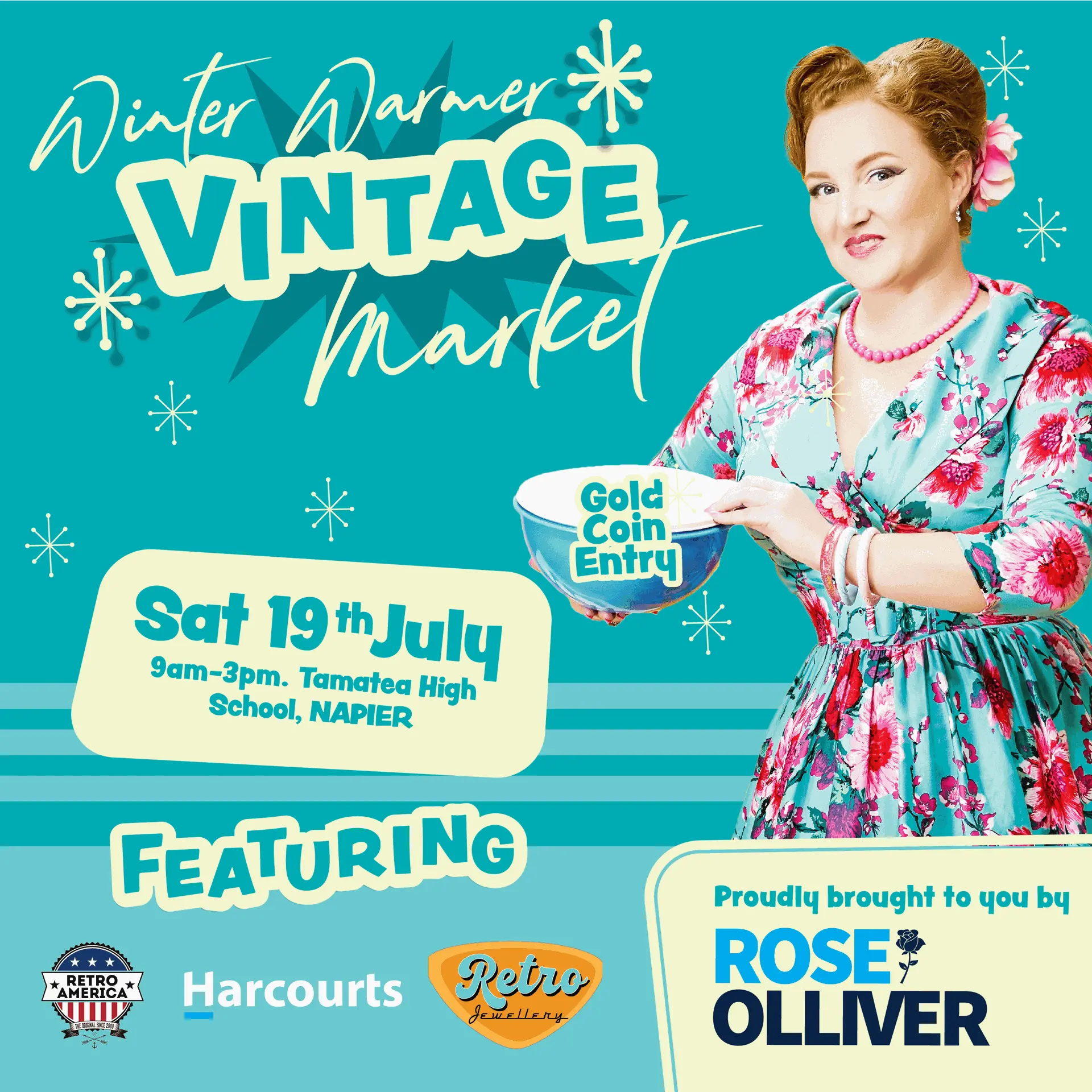 2025 winter warmer market in Napier new zealand