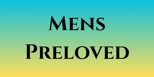 Flossie and Dean mens preloved clothes