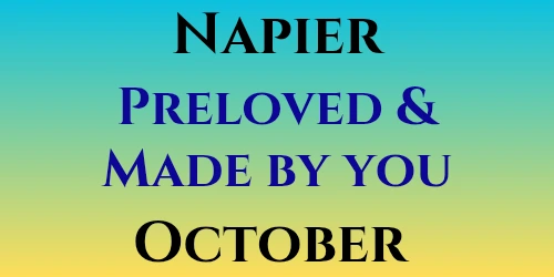 Napier Preloved and made by you October  market