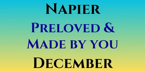 Napier Preloved and made by you December  market