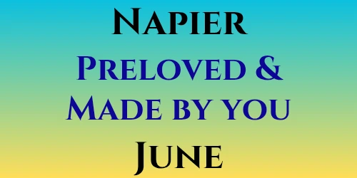 Napier Preloved and made by you June  market