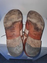 Mens 2 Tone Leather Shoes (size 42-1/2)