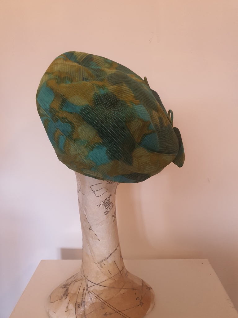 Womens Vintage Camo Green Beret