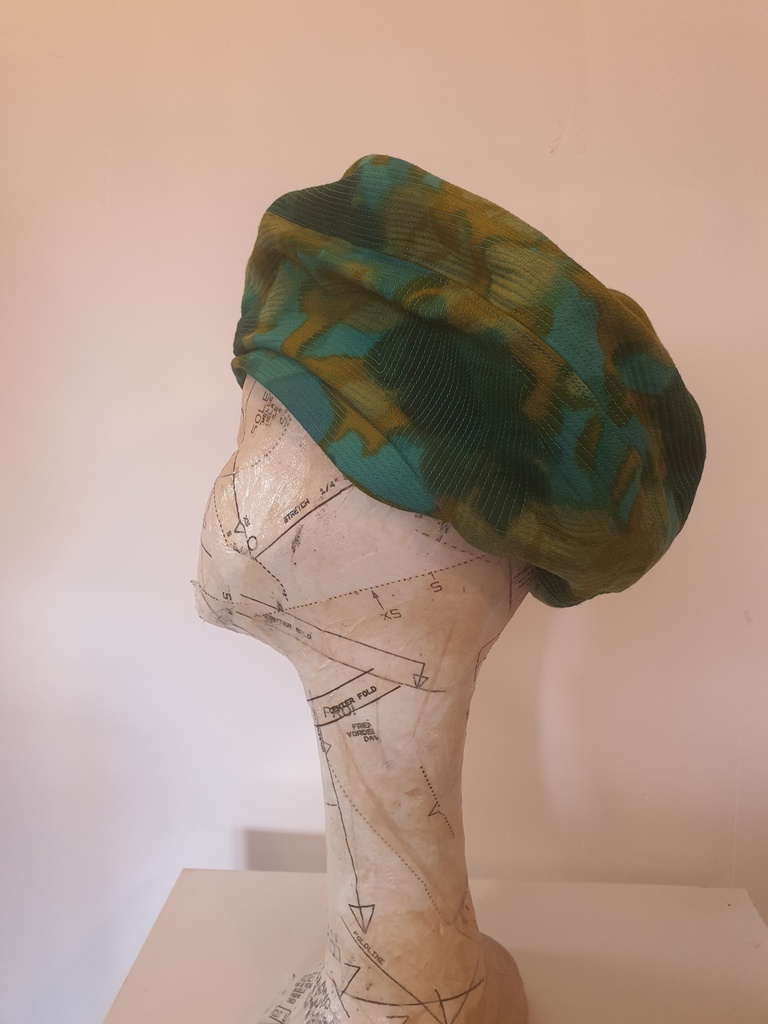 Womens Vintage Camo Green Beret