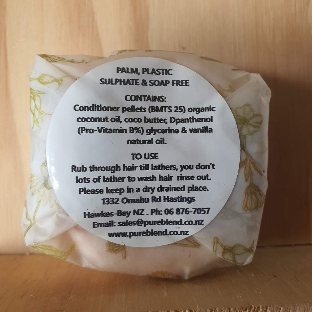 Pure Blend Conditioner Round Bar 60g Vanilla