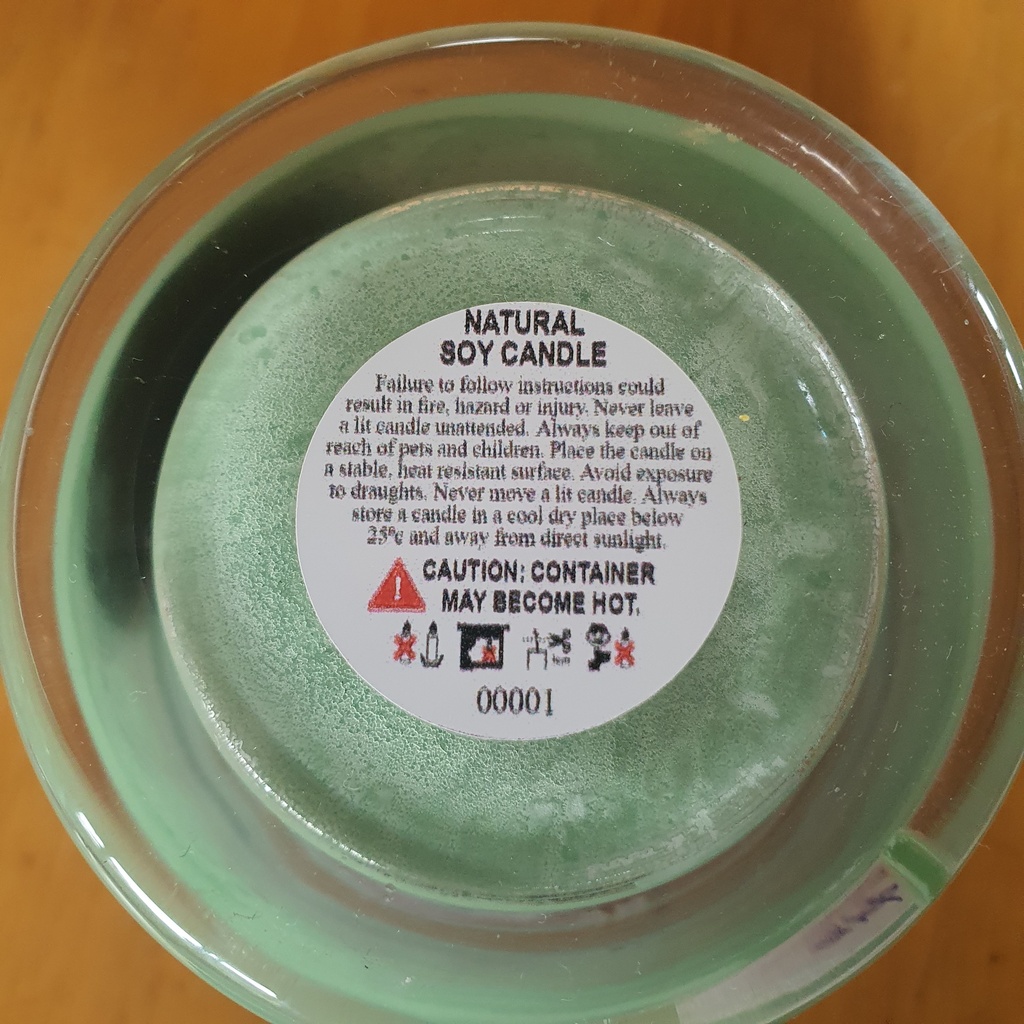 Pure Blend Candle 120g Lemongrass & Ginger
