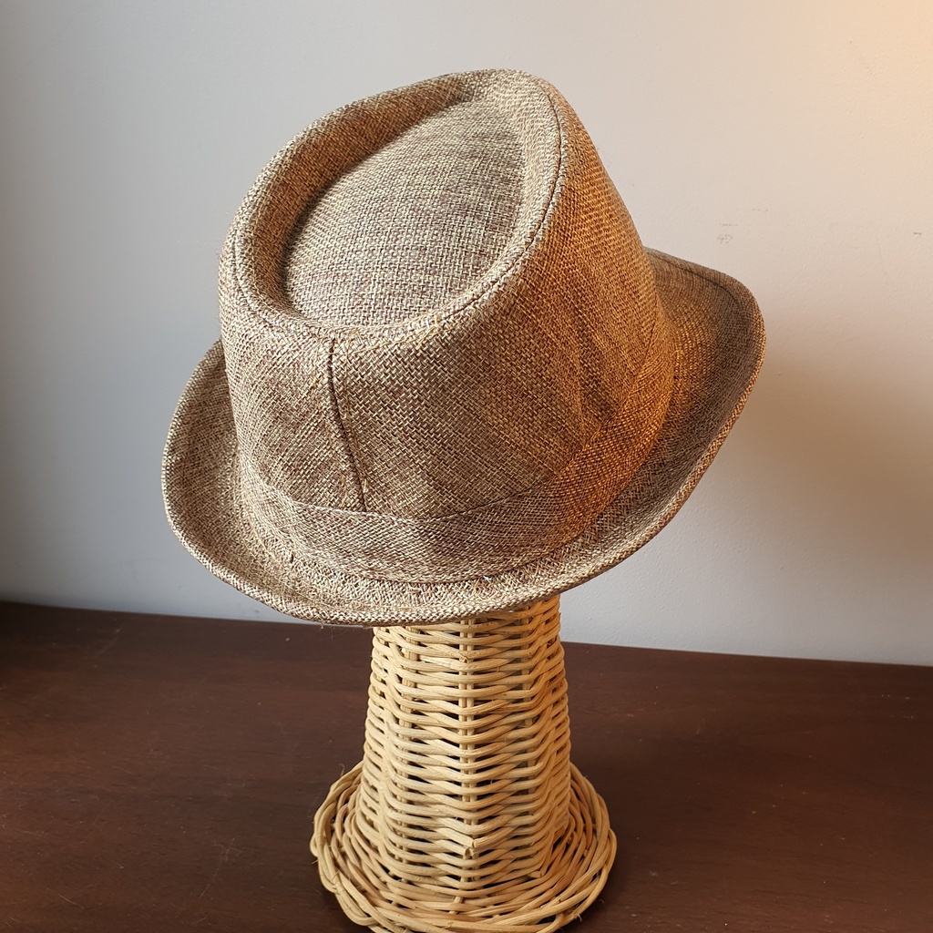 Flax Trilby Hat (58cm)