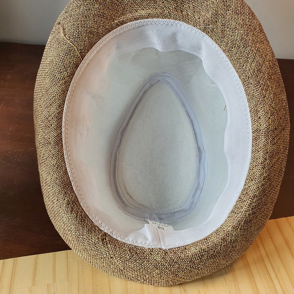 Flax Trilby Hat (58cm)