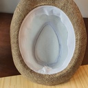 Flax Trilby Hat (58cm)