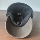 Hill Hats - Charcoal Check Flap Cap (L)