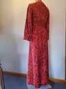 Vintage Rich Melon Silk Dress
