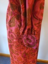 Vintage Rich Melon Silk Dress