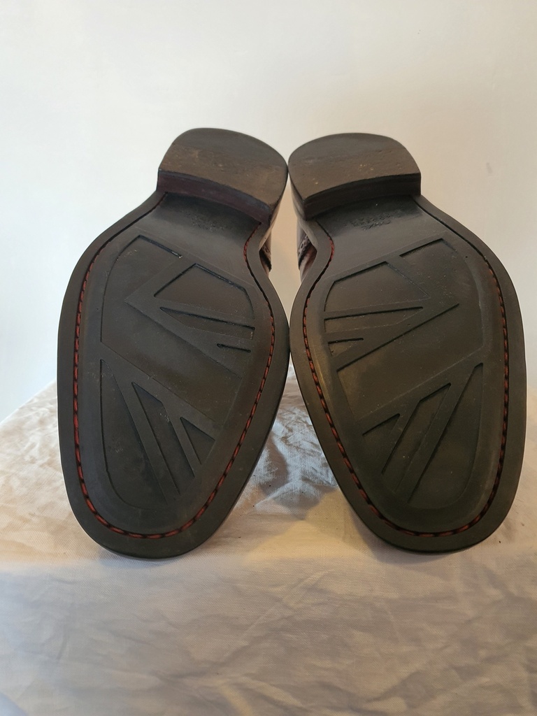 Mens Leather Tan Ankle Boot sz47