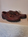 Mens Brown Boat Shoes (sz45 / UK 11)