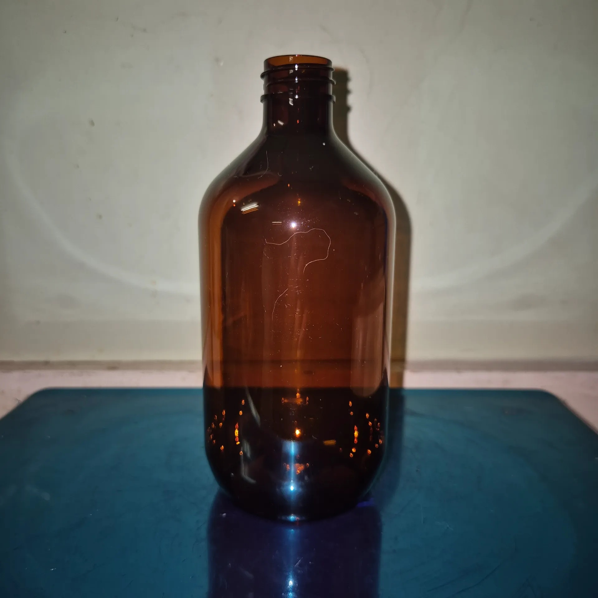 28/410 - Empty Bottle Amber PET 500ml