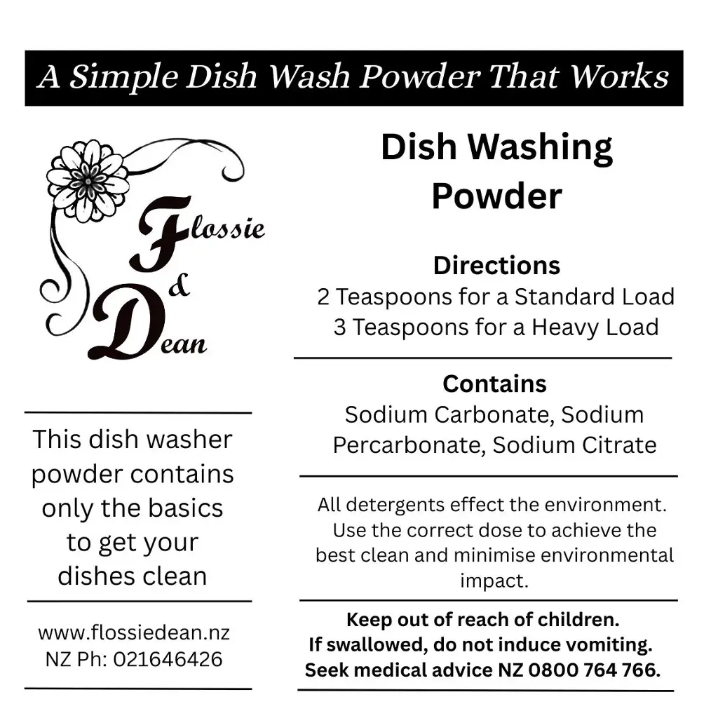 Dish Washing Powder 1kg Refill Bag