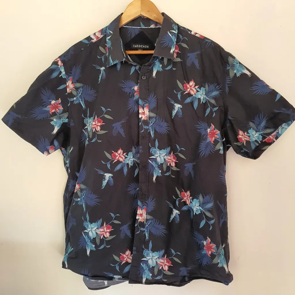 [MSS05] Preloved Mens Shirt S/S - Johnny Bigg (2XL)
