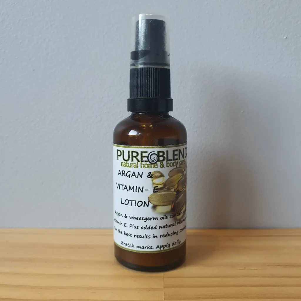 Pure Blend Argan and Vitamin E Lotion 50g Bottle