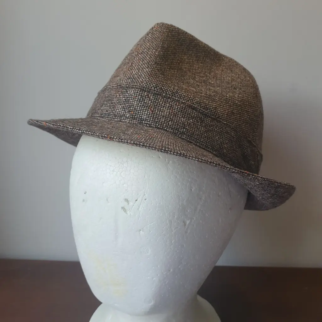 [HC20] Preloved Mens Hat - Rexley Vintage Trilby (55cm)