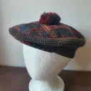 Preloved Cheesecutter Hat - Tartan