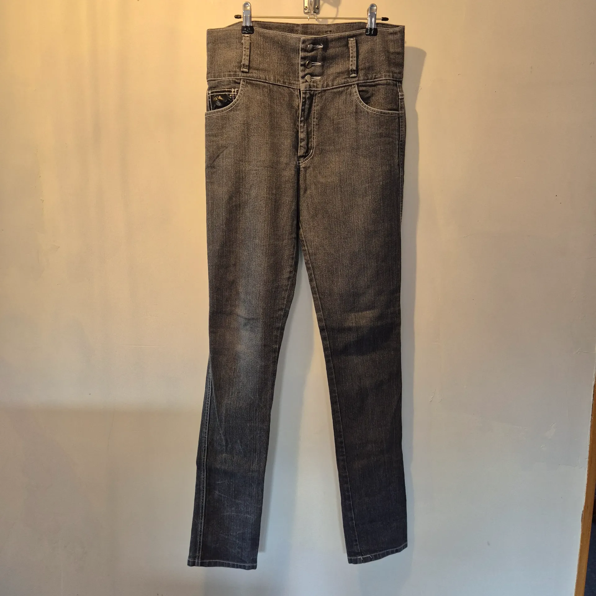 Preloved Womens Jeans - Ooby Ryn High Waist size 12