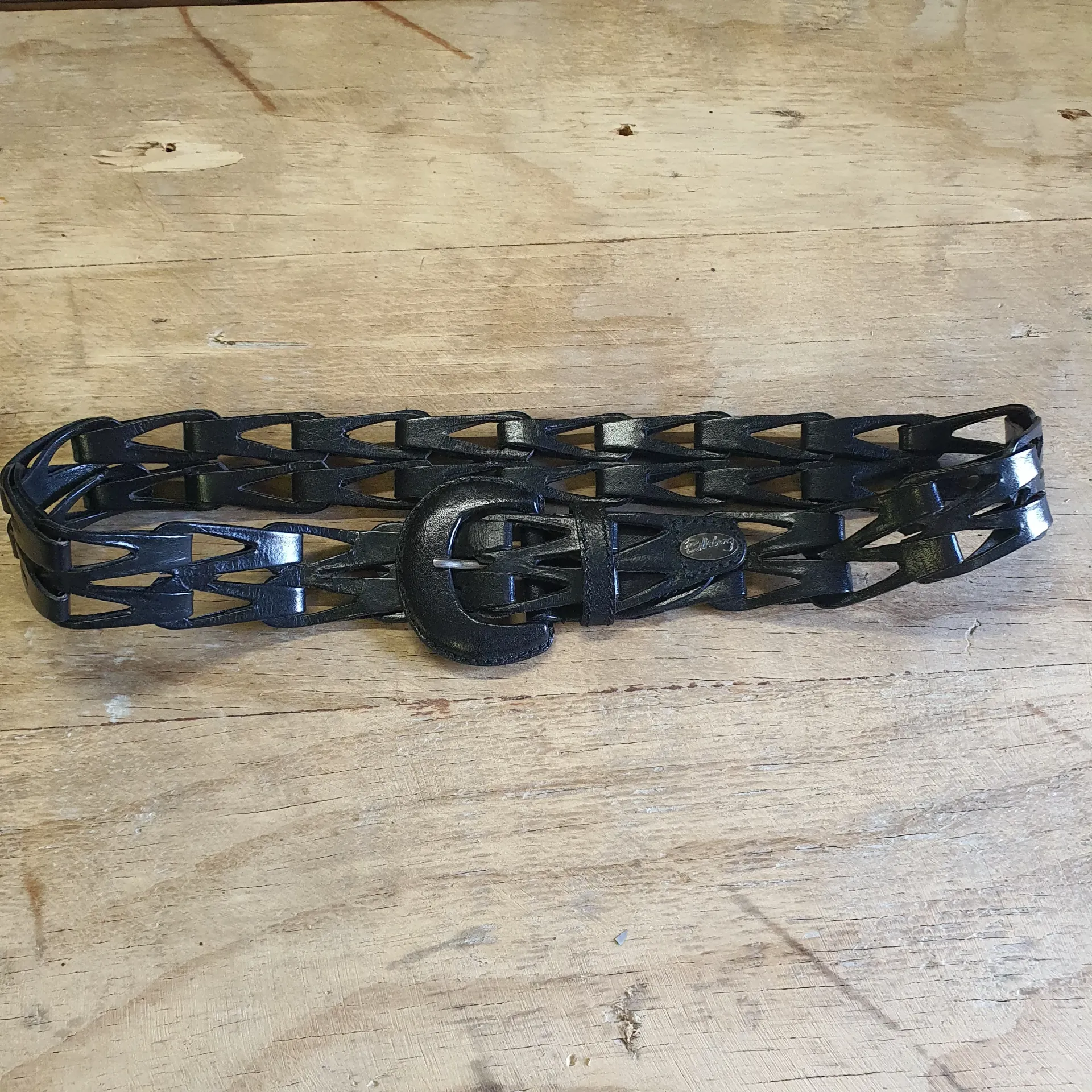 Preloved Belt - Billabong Leather Chain Link