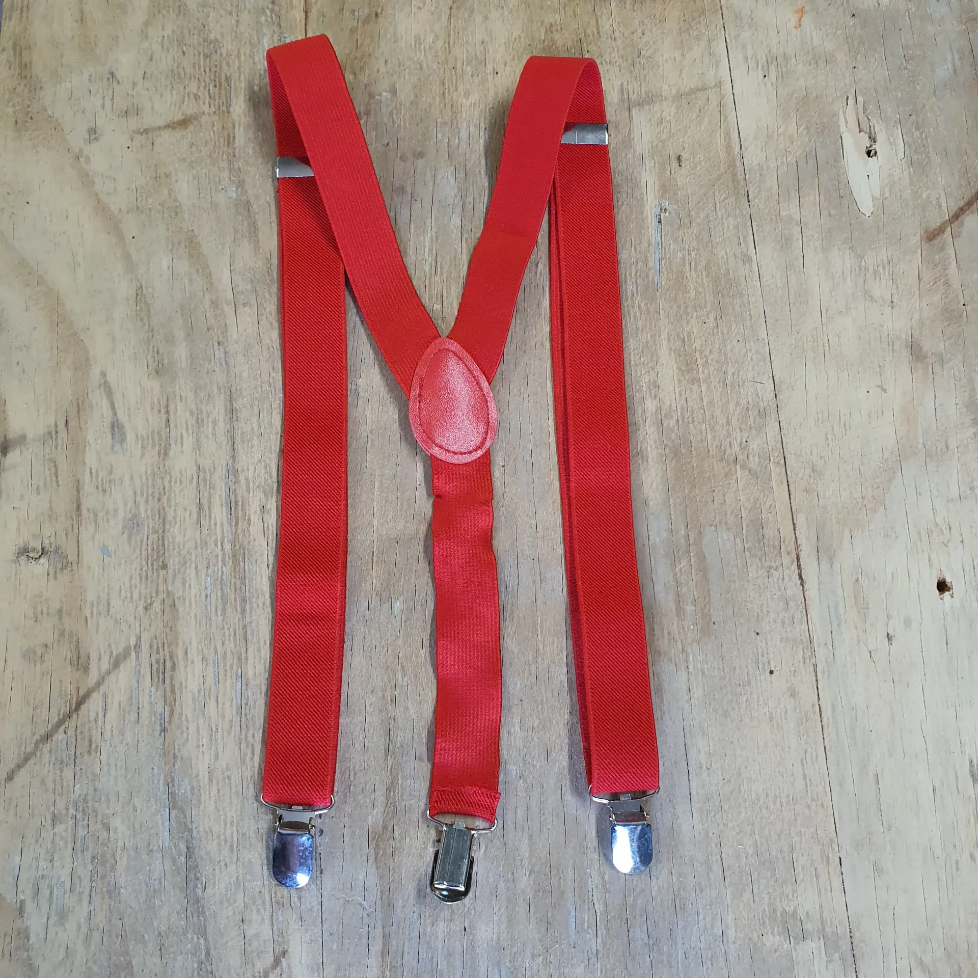 [BRC02] Preloved Boys Braces Clip End - Red