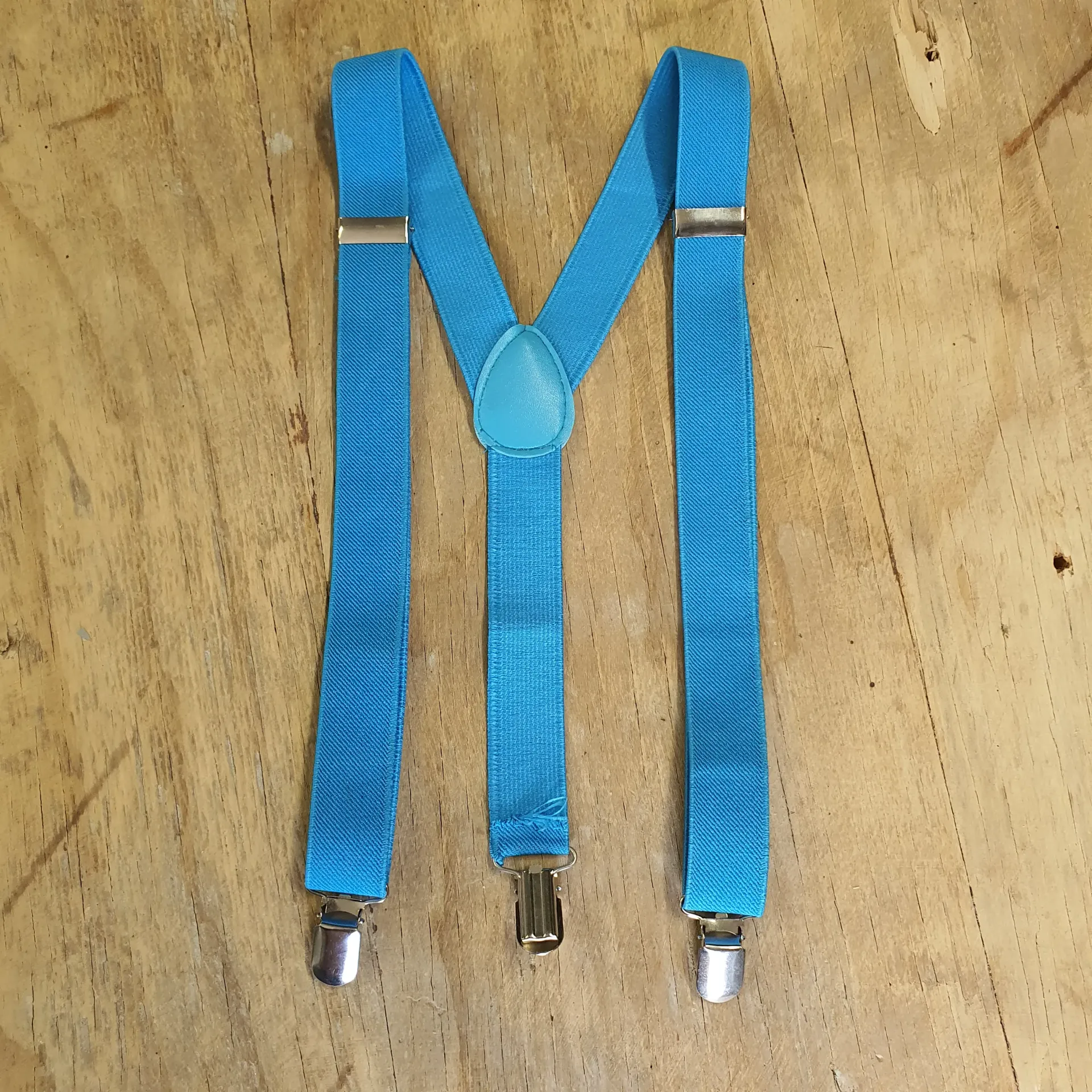 Preloved Boys Braces Clip End - Light Blue