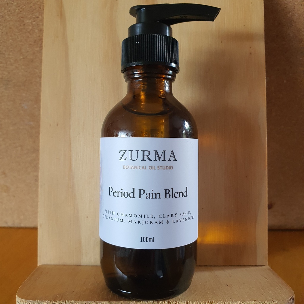 Zurma Period Pain Relief Massage Oil 50ml