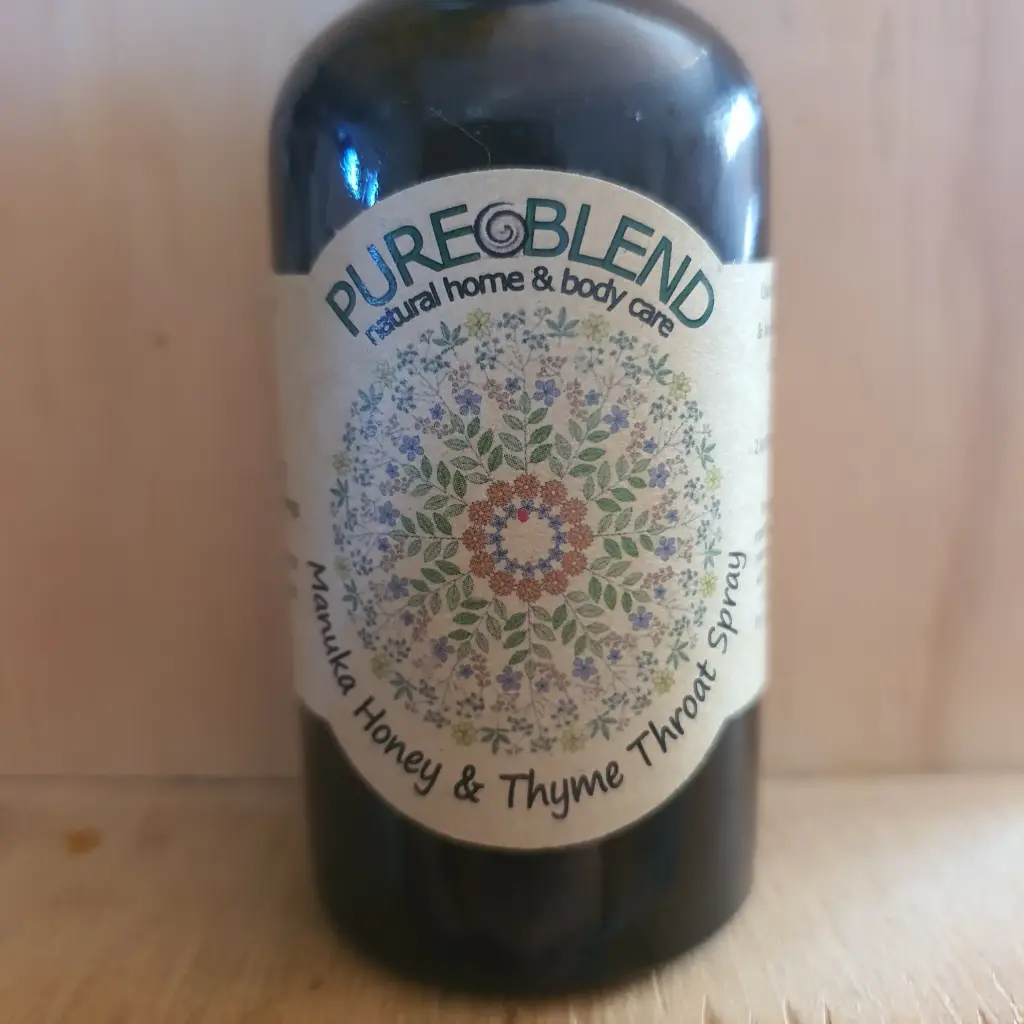 Pure Blend Manuka Honey and Thyme Throat Spray 100ml Bottle