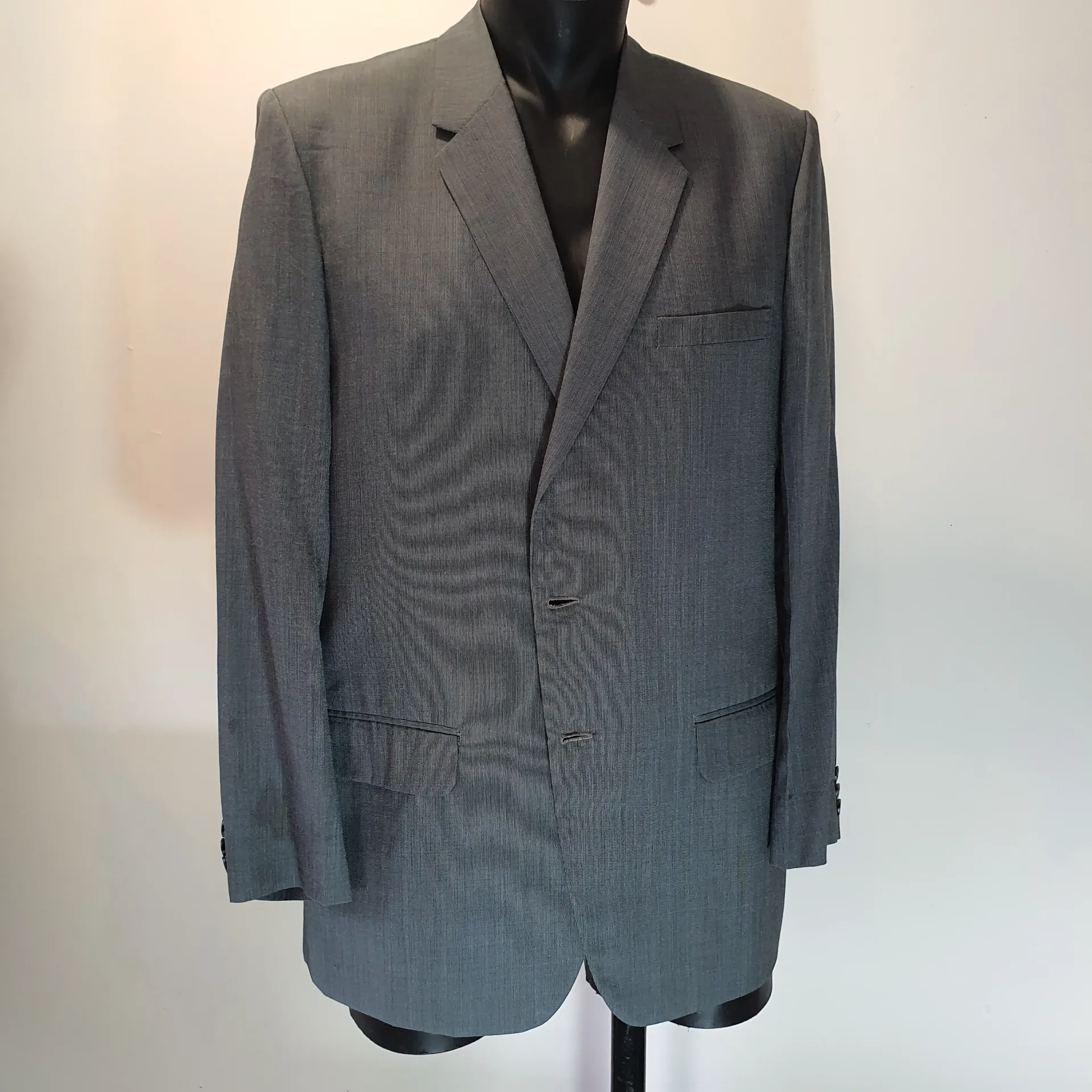 Preloved Mens Jacket - Charcoal 108cm / 42in (Medium)