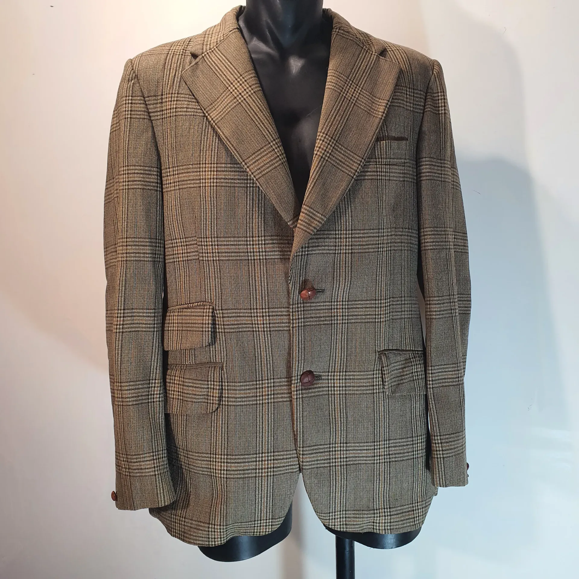[MJC06] Preloved Mens Jacket - Vintage Countryman NZ Wool Jacket 104cm/42in Tall