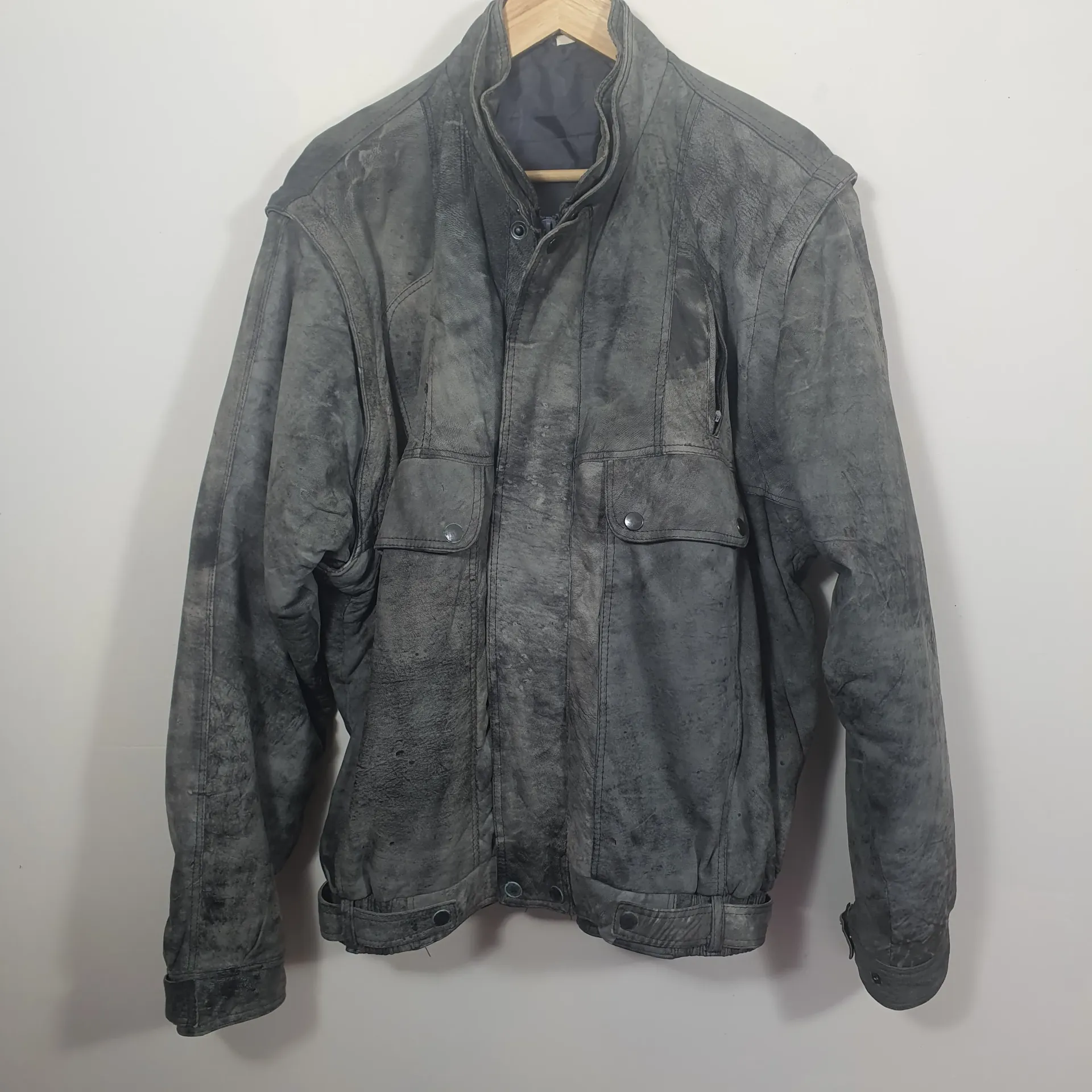 Preloved Leather Jacket #06 Mens