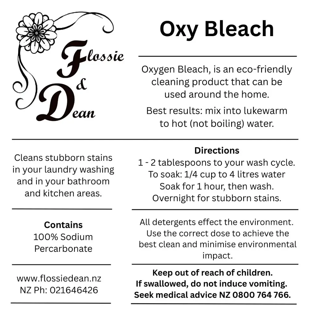 [ROXB] Sodium Percarbonate / Oxygen Bleach (per kg)