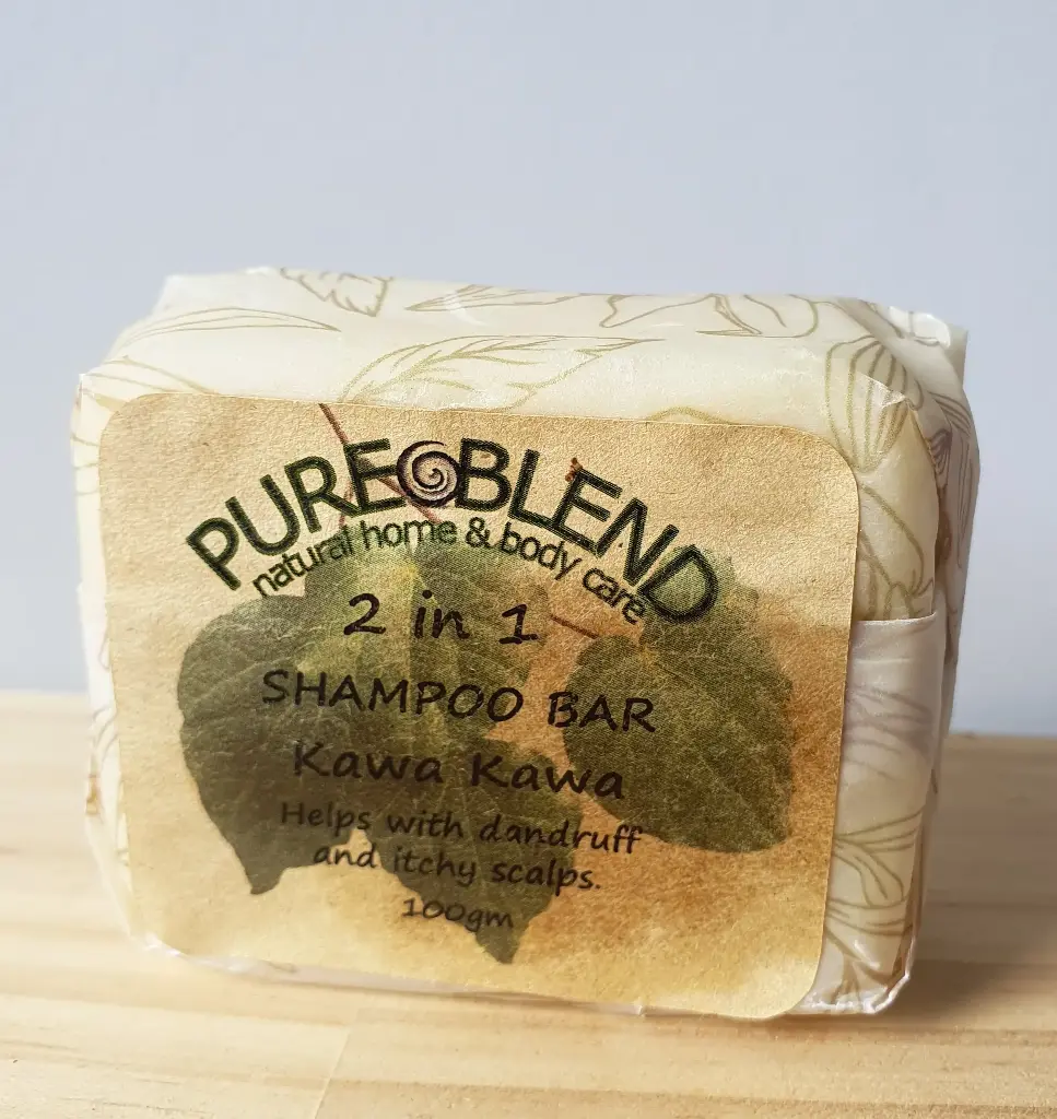 Pure Blend Kawakawa Shampoo Bar (Rectangle)