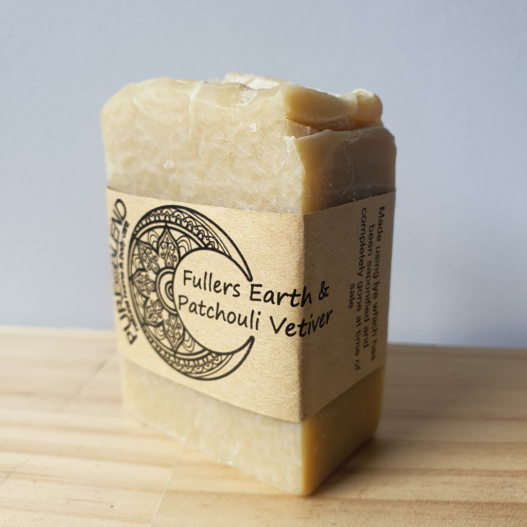 Pure Blend Soap Fullers Earth & Patchouli Vetiver