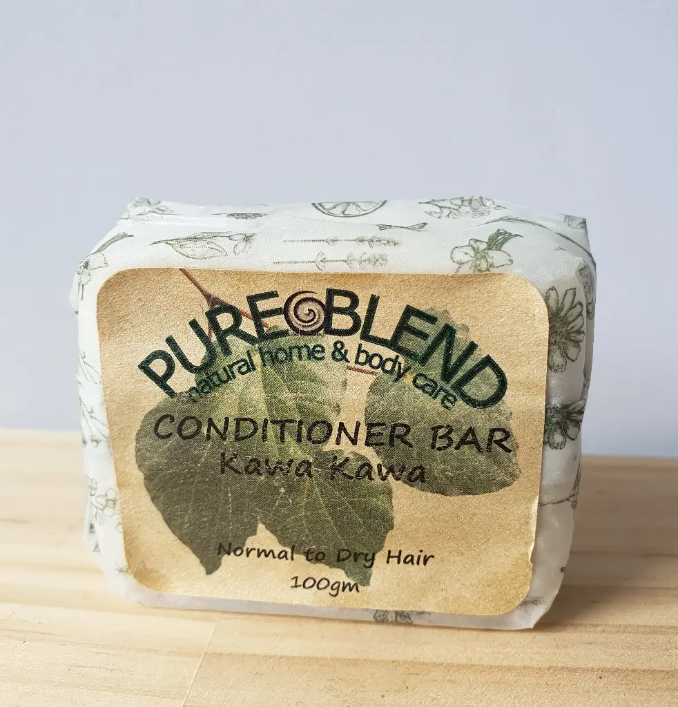 Pure Blend Kawakawa Conditioner Bar (Rectangle)