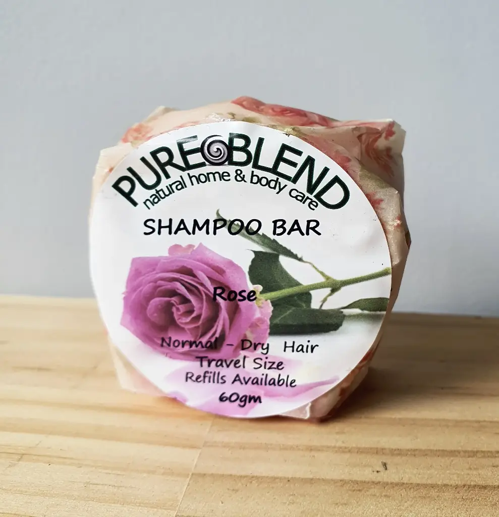 [PBSBR60] Pure Blend Rose Shampoo Bar (Round)