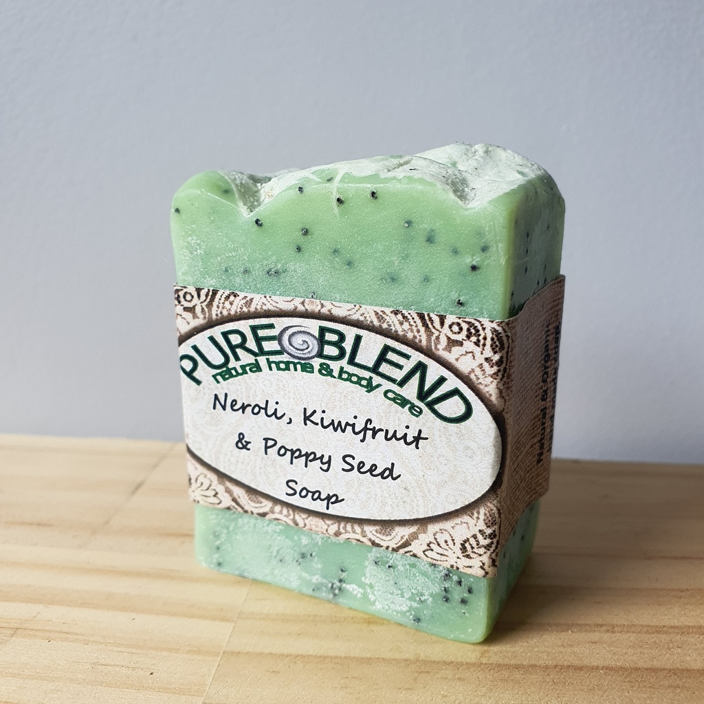 [PBHSNKPS] Pure Blend Soap Neroli, Kiwifruit and Poppy Seed