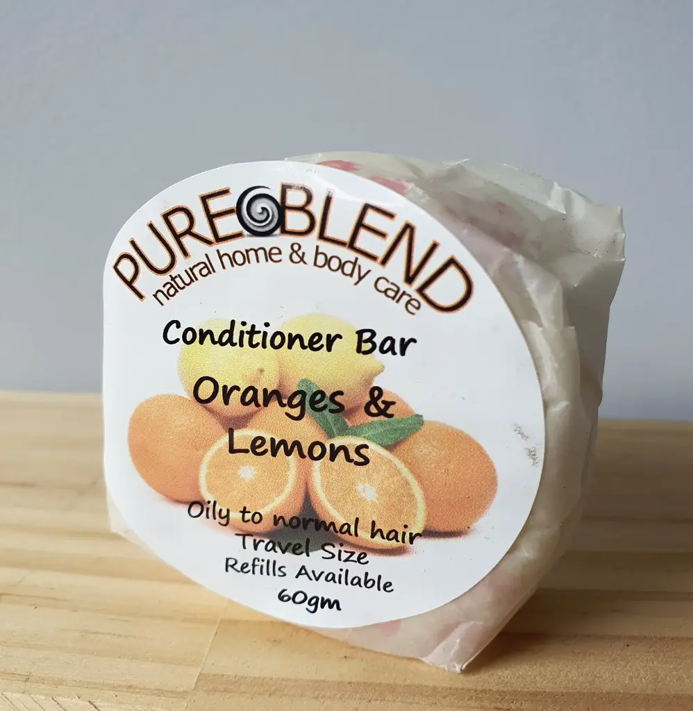 Pure Blend Oranges and Lemons Conditioner Bar (Round)