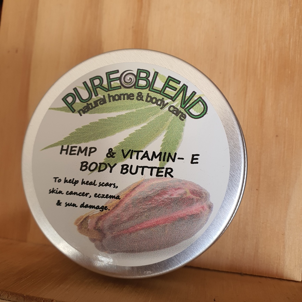 [PBHVEBB60] Pure Blend Hemp and Vitamin E Body Butter 60g