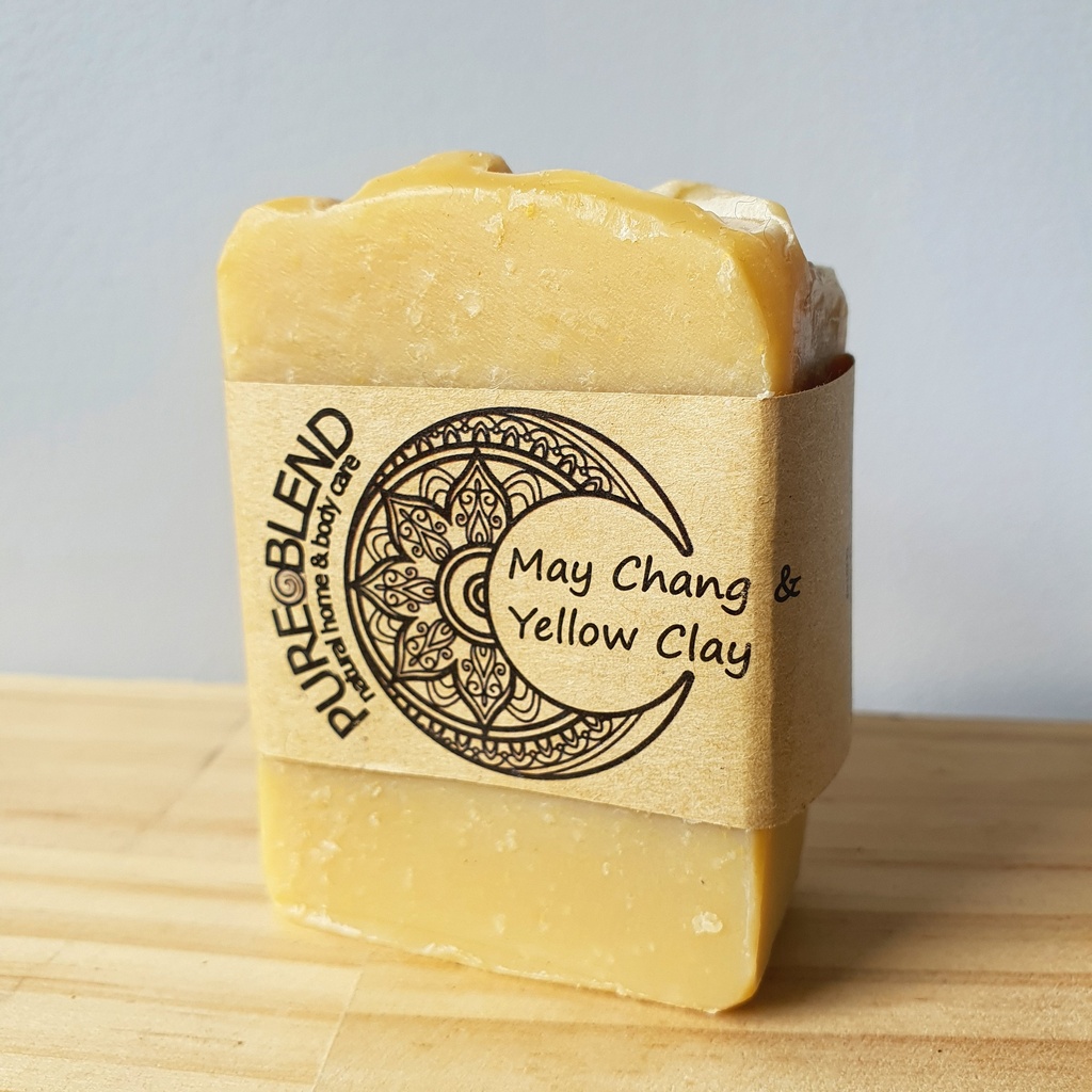 [PBHSMC] Pure Blend Soap May Chang and Yellow Clay