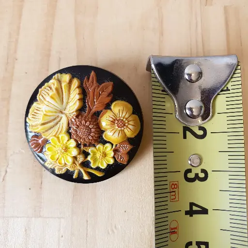 Retro Plastic Brooches