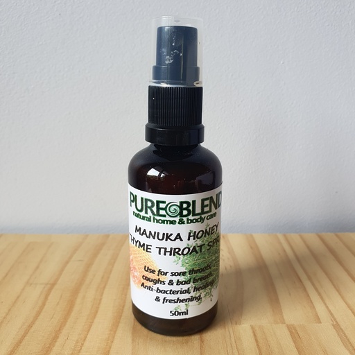 Pure Blend Throat Spray Manuka Honey and Thyme
