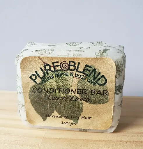 Pure Blend Kawakawa Conditioner Bar (Rectangle)