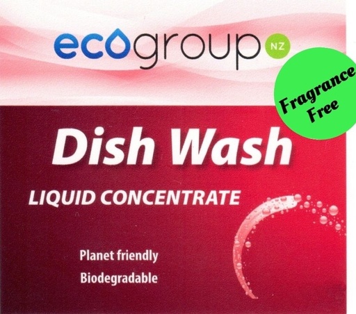 Eco Dish Wash Fragrance Free Liquid by Eco Group NZ